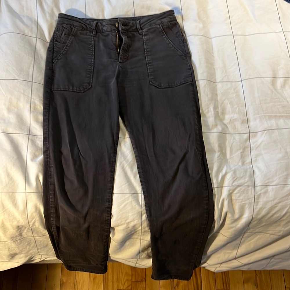 Grey straight leg trouser - French brand Reiko